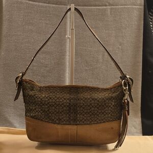 Coach Signature Mini Hobo Bag